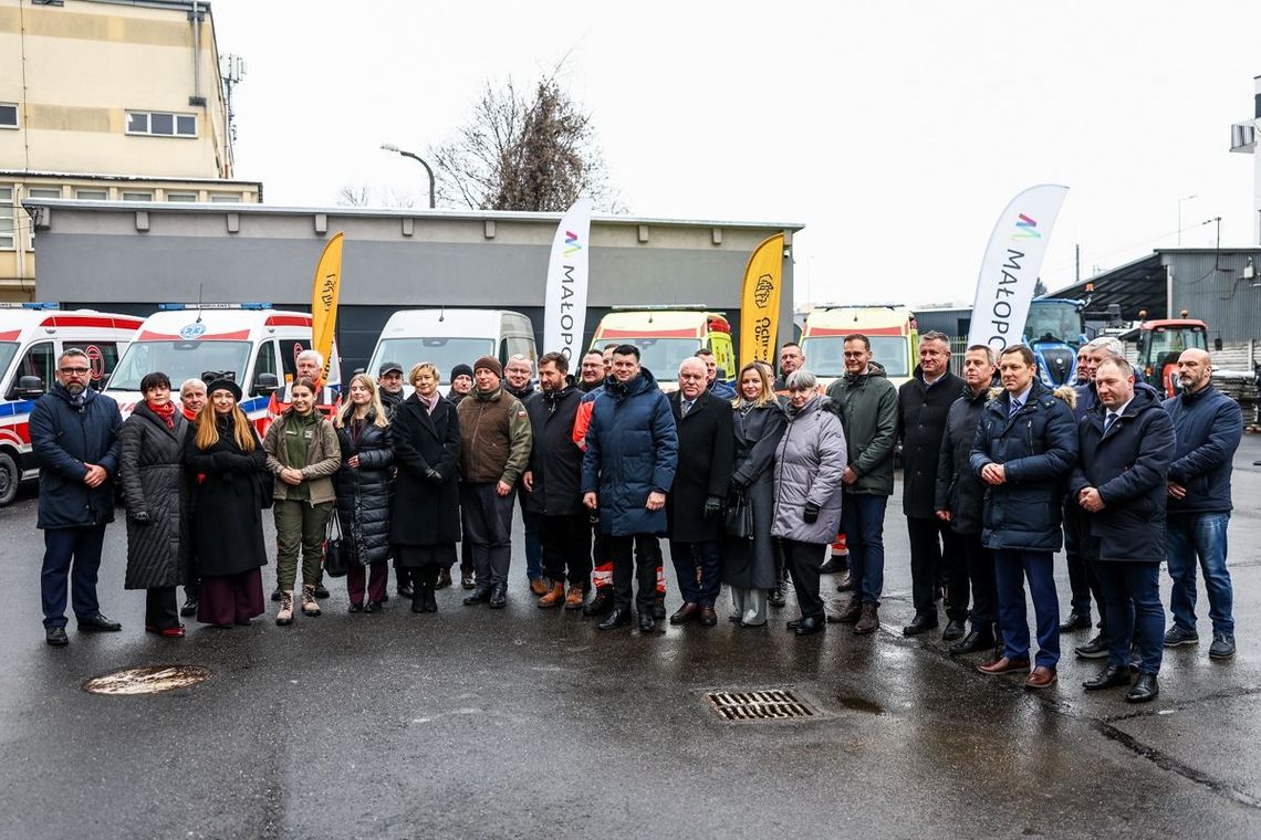 Blisko 13 mln zł na wzmocnienie bezpieczeństwa mieszkańców Małopolski