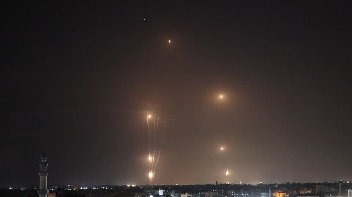 Blisko tysiąc rakiet wystrzelonych ze Strefy Gazy na Izrael. "Żelazna Kopuła" przechwyciła 850