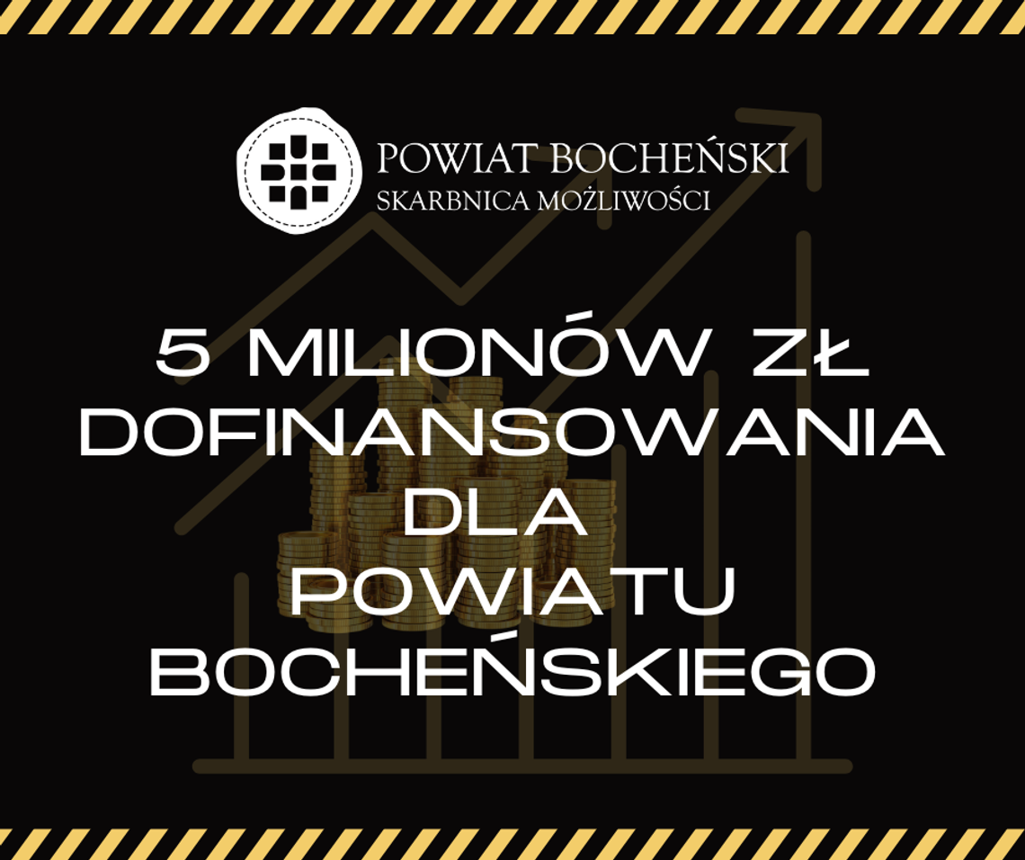 5 milionów złotych na modernizację dróg w powiecie bocheńskim