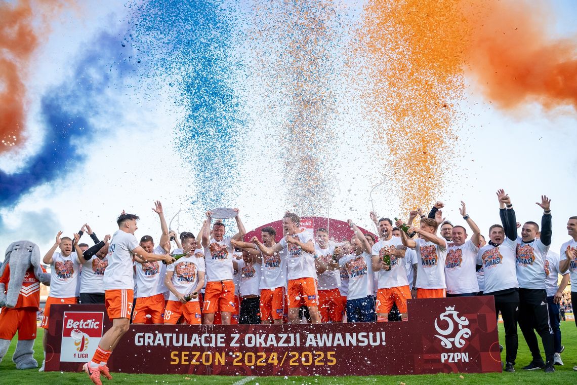Bruk-Bet Termalica Nieciecza z awansem do Ekstraligi!