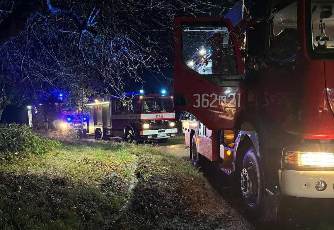 Cztery pożary w regionie, płonął silos ze zbożem, budynek gospodarczy oraz budynki mieszkalne