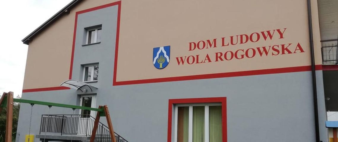 Dom Ludowy w Woli Rogowskiej będzie miał nowe wyposażenie