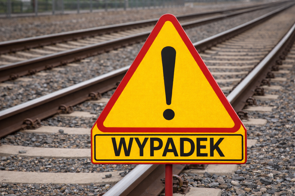Dramatyczny poranek w Pławnej. Na torach zginął mężczyzna