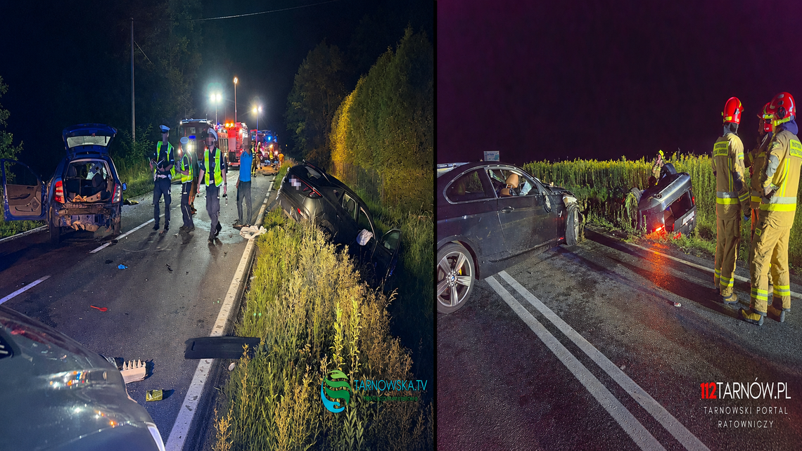Dwa groźne wypadki w Lisiej Górze w odstępie kilkunastu minut. BMW zderzyło się z łosiem, chwilę później karambol czterech aut. Pięć osób w szpitalu! Dwa groźne wypadki w Lisiej Górze w odstępie kilkunastu minut. BMW zderzyło się z łosiem, chwilę później karambol czterech aut. Pięć osób w szpitalu!