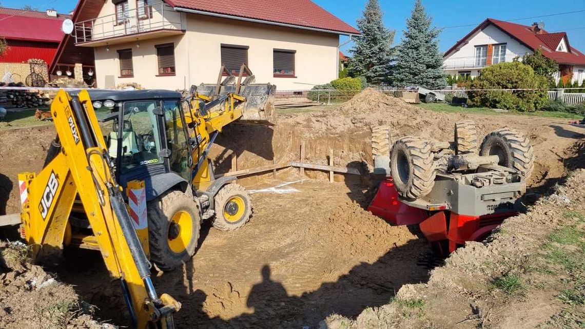 Gdów. Śmiertelny wypadek na terenie budowy