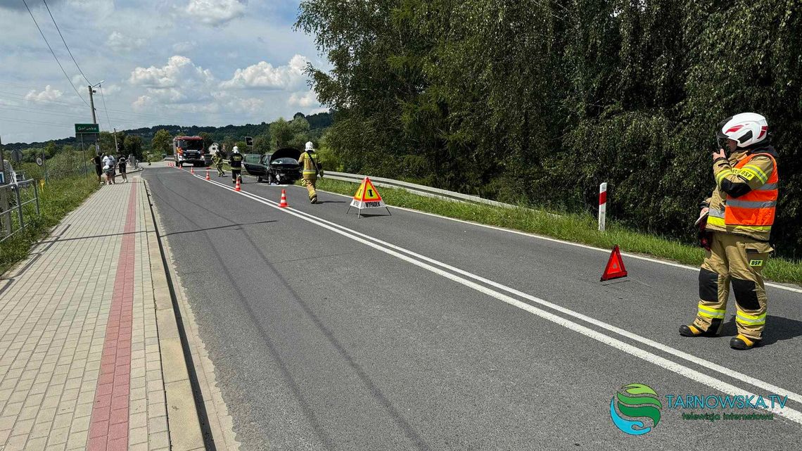 Gromnik/Golanka. Zderzenie dwóch samochodów osobowych