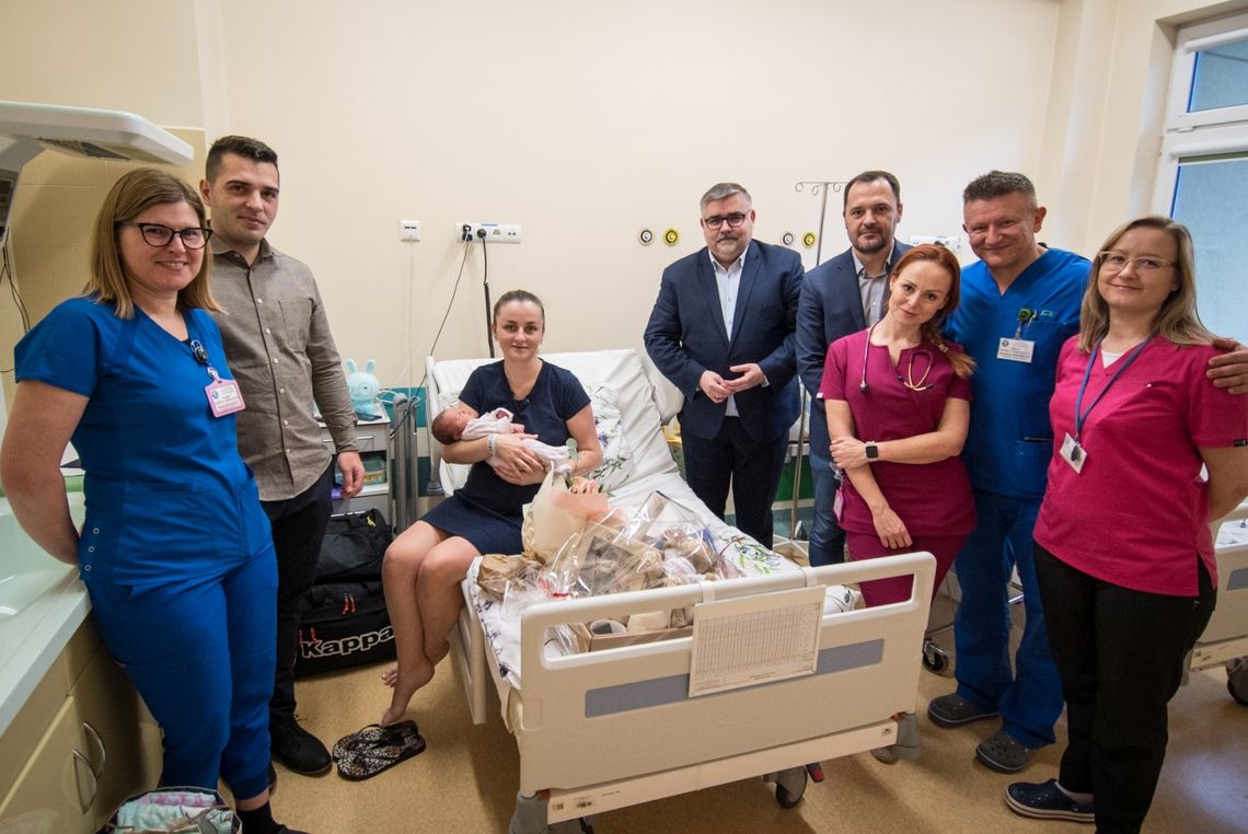 Hania – pierwsze dziecko urodzone w 2026 roku w bocheńskim szpitalu