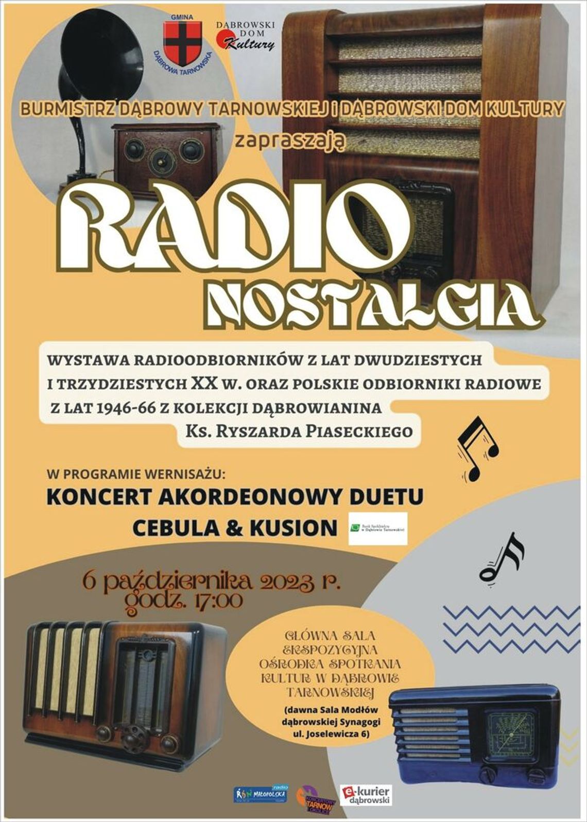 Historyczna chwila - wernisaż wystawy "Radio Nostalgia"
