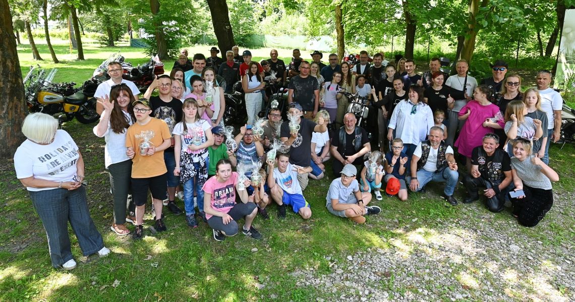 II Motocyklowy Dzień Dziecka nad Rabą