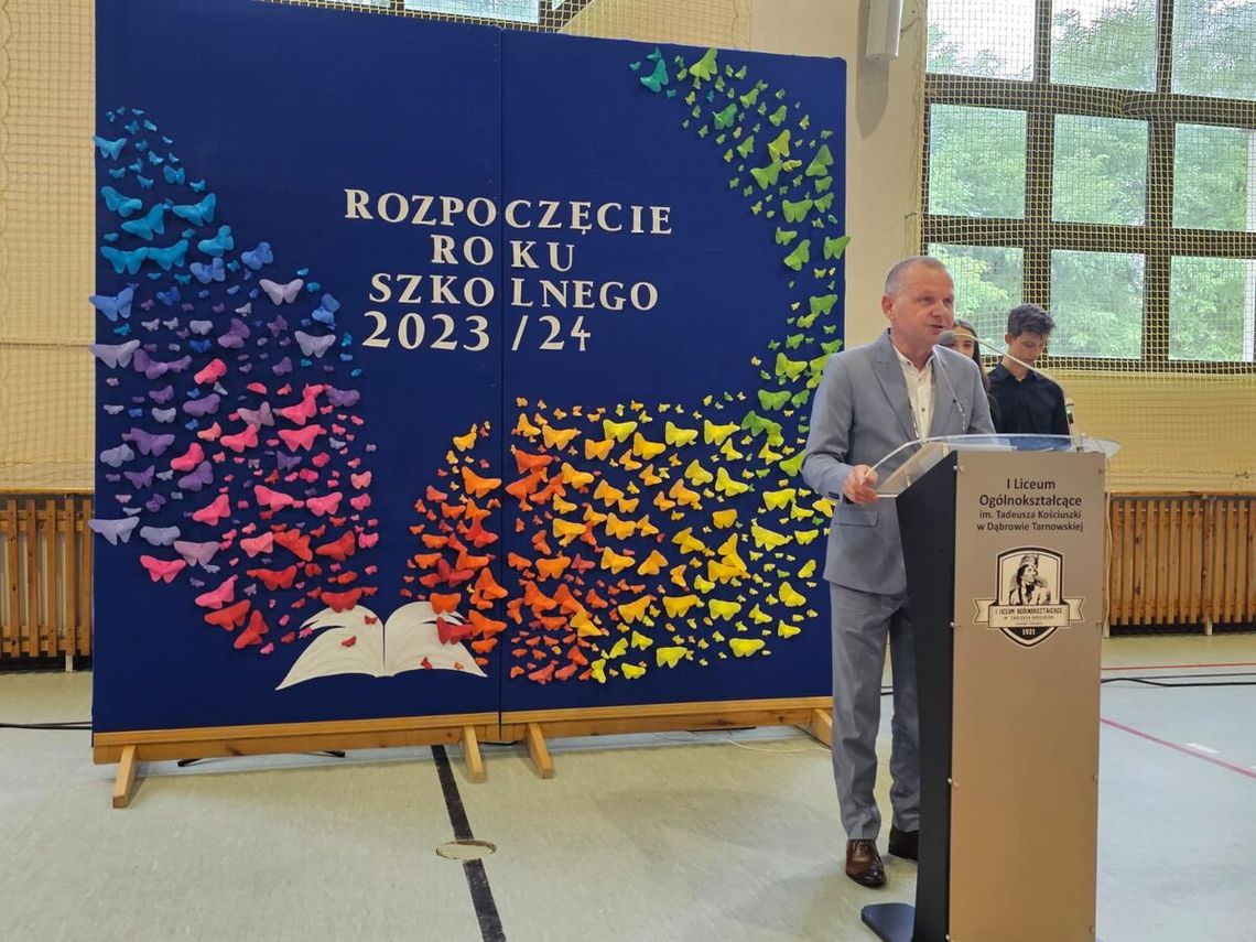 Inauguracja roku szkolnego 2023/2024 w szkołach ponadpodstawowych powiatu