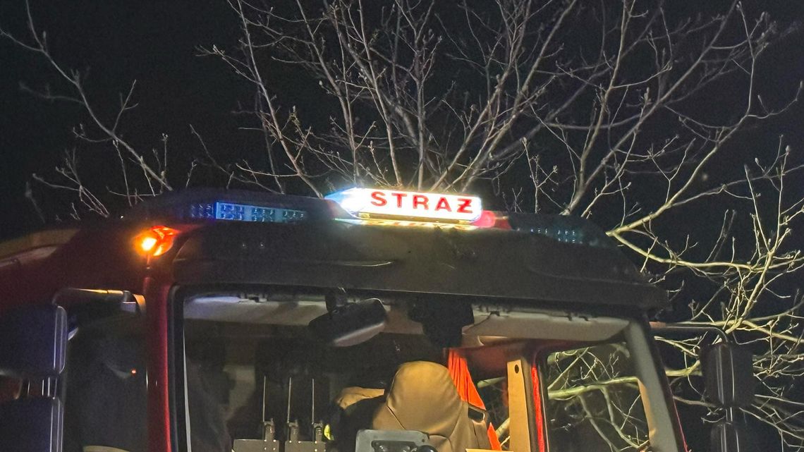 Jedna osoba poszkodowana w pożarze pod Tarnowem