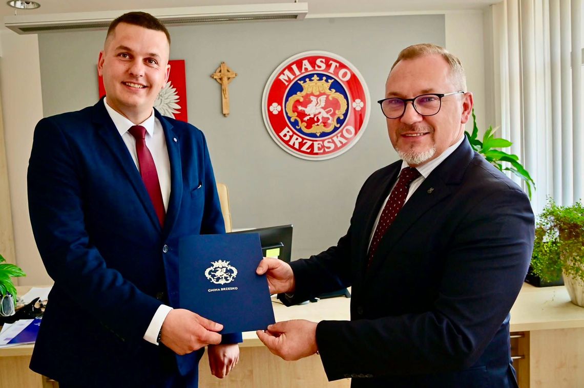 Kamil Trąba został drugim zastępcą burmistrza Brzeska Kamil Trąba został drugim zastępcą burmistrza Brzeska