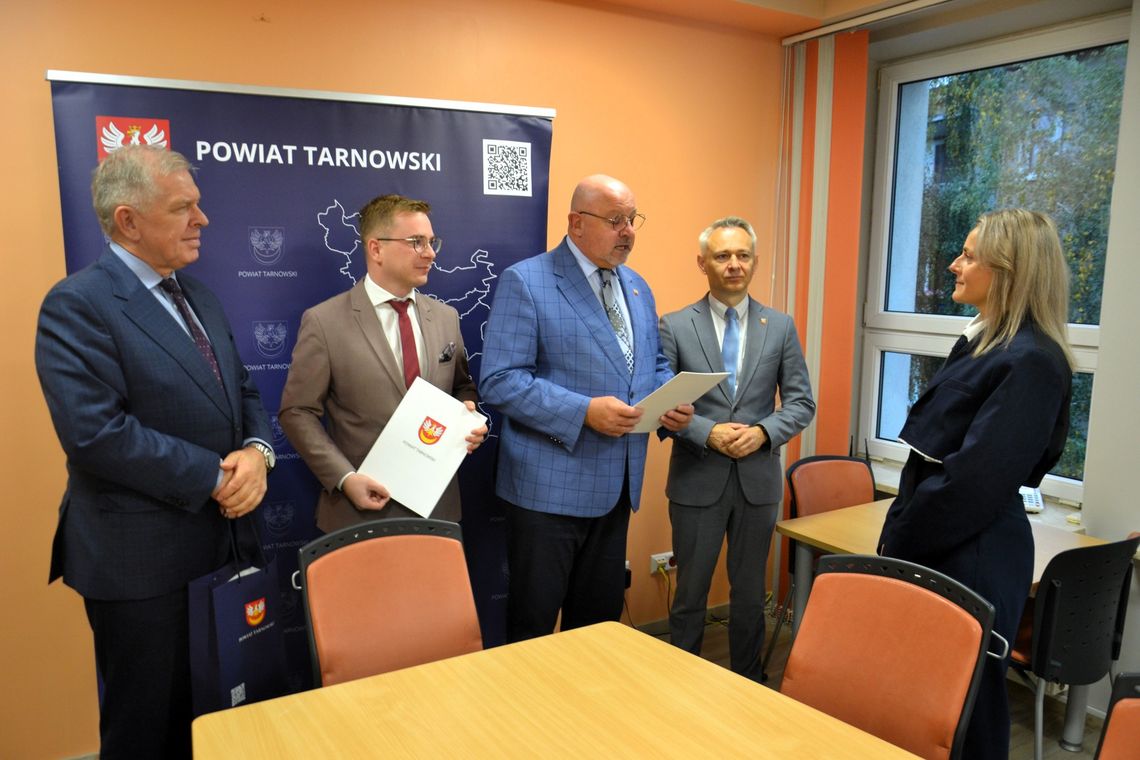 Katarzyna Wilk z nagrodą Starosty Tarnowskiego