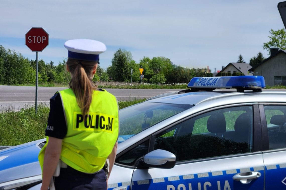 Kierujący bmw przekroczył prędkość w Szczucinie. Samochód wcześniej zabezpieczyła policja