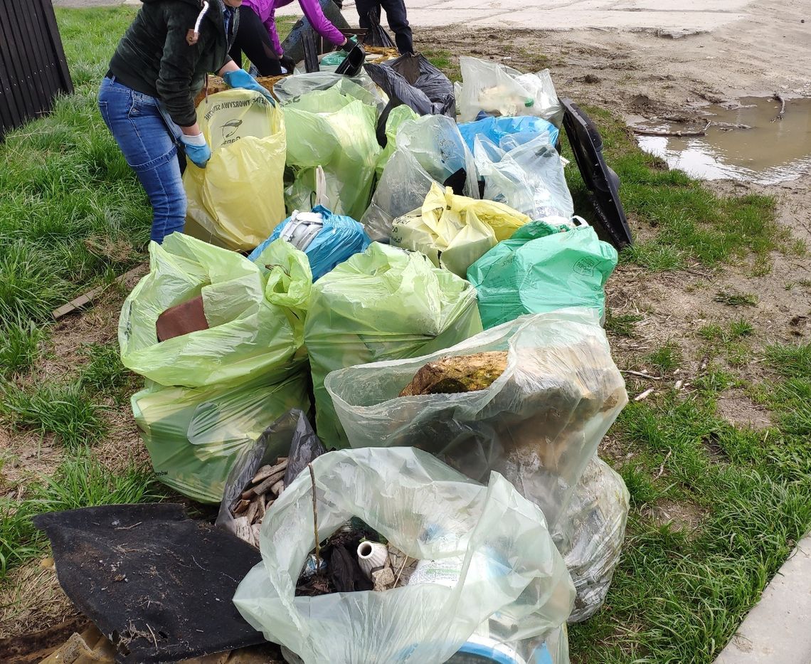 Kilkadziesiąt worków śmieci zebrali w swoim otoczeniu mieszkańcy jednego z tarnowskich osiedli