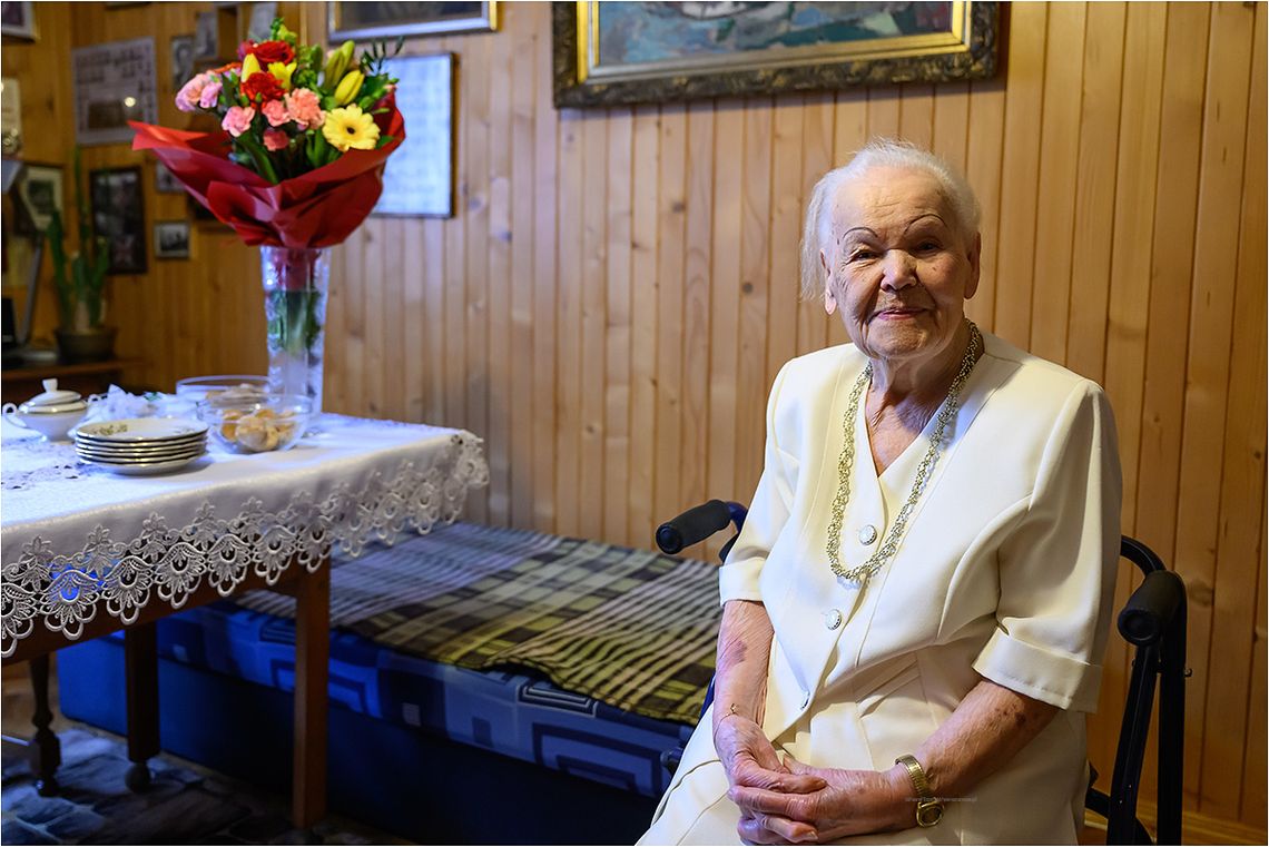 Kolejna setna jubilatka mieszka w Tarnowie. Panią Józefę odwiedził prezydent miasta