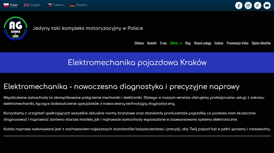 Kontrolki, problemy z rozruchem i niedziałająca elektronika - kiedy kierowca z Krakowa powinien zgłosić się do elektromechanika?