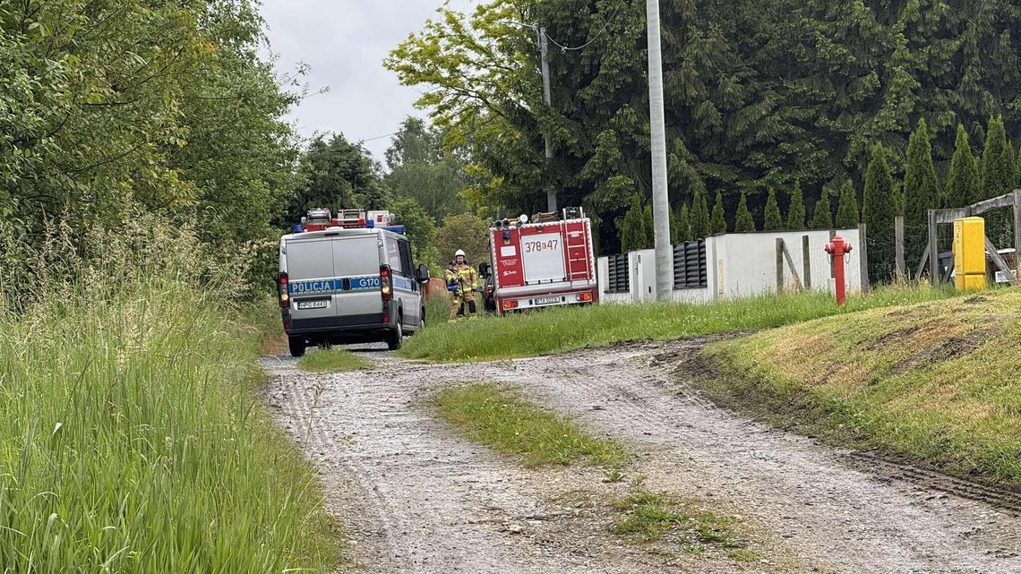Koszyce Wielkie. Miało dojść do wybuchu