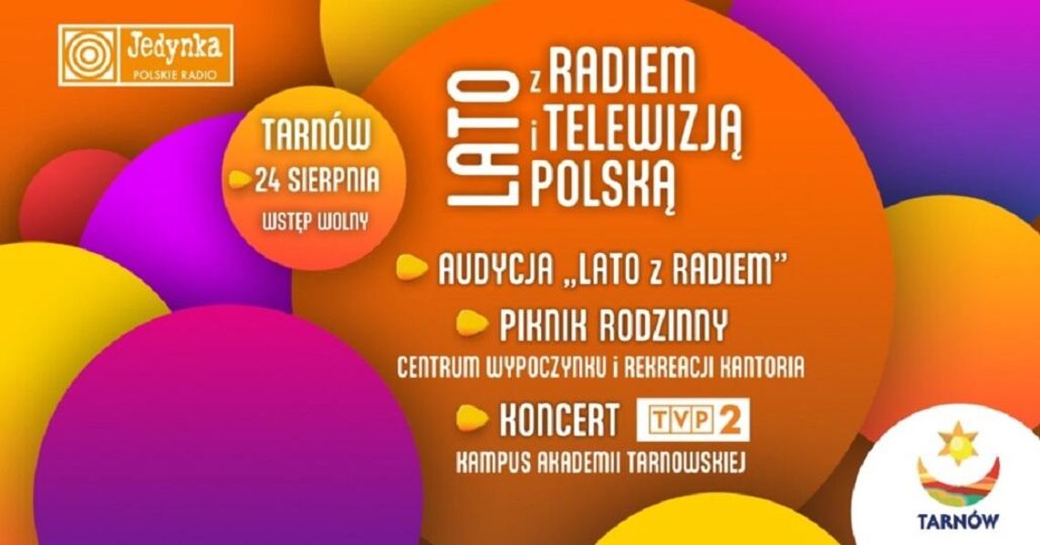 Lato z Radiem i TVP w Tarnowie. Magistrat podpowiada gdzie zaparkować [MAPA]