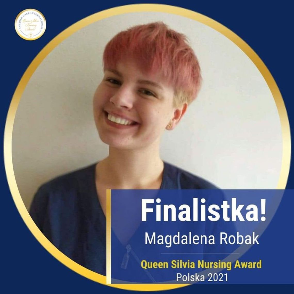 Magdalena Robak w finale Queen Silvia Nursing Award Poland