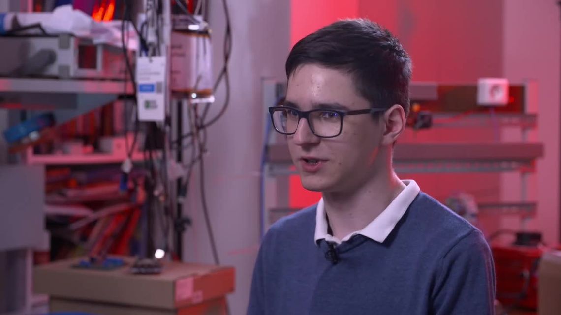 Najmłodszy student w Polsce założył swoją firmę