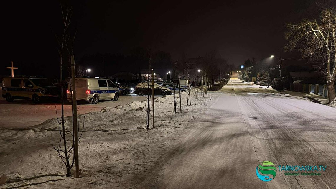 Nocna akcja kryminalnych w Pogórskiej Woli