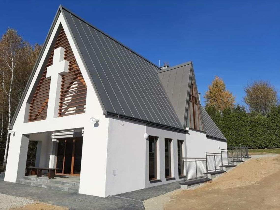 Nowa kaplica cmentarna w Tarnowcu – gotowa