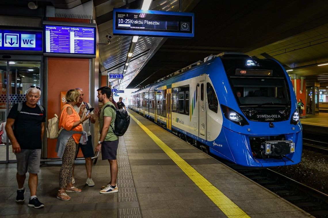 Nowe połączenie kolejowe między regionami. Z Krakowa do Częstochowy w 90 minut