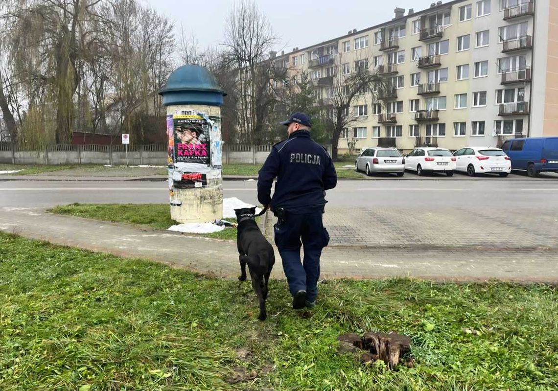 Nowy czworonożny funkcjonariusz w szeregach KPP Dąbrowa Tarnowska