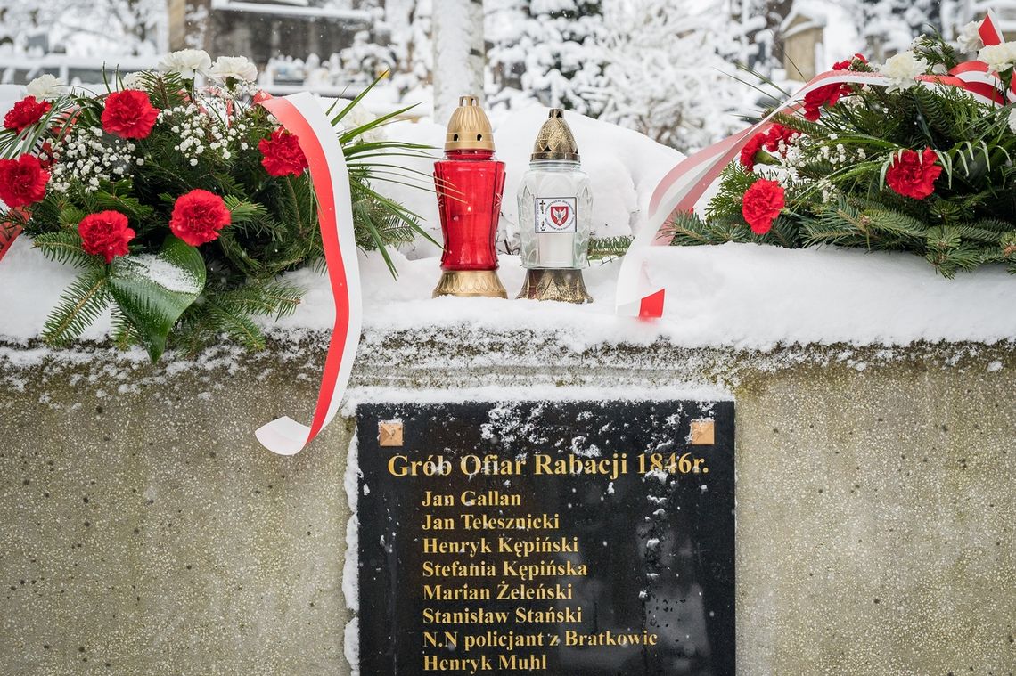 Obchody 180. rocznicy rabacji galicyjskiej w Bochni