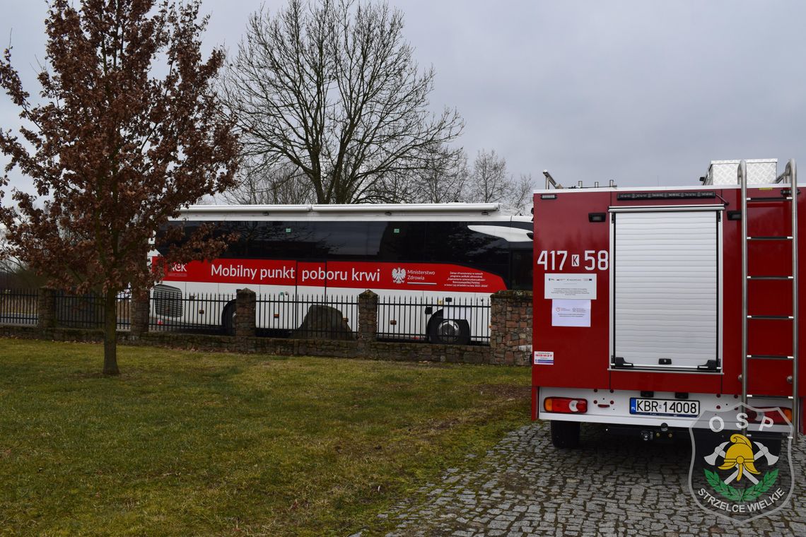 OSP Strzelce Wielkie: Podziel się życiem – akcje krwiodawstwa, które ratują