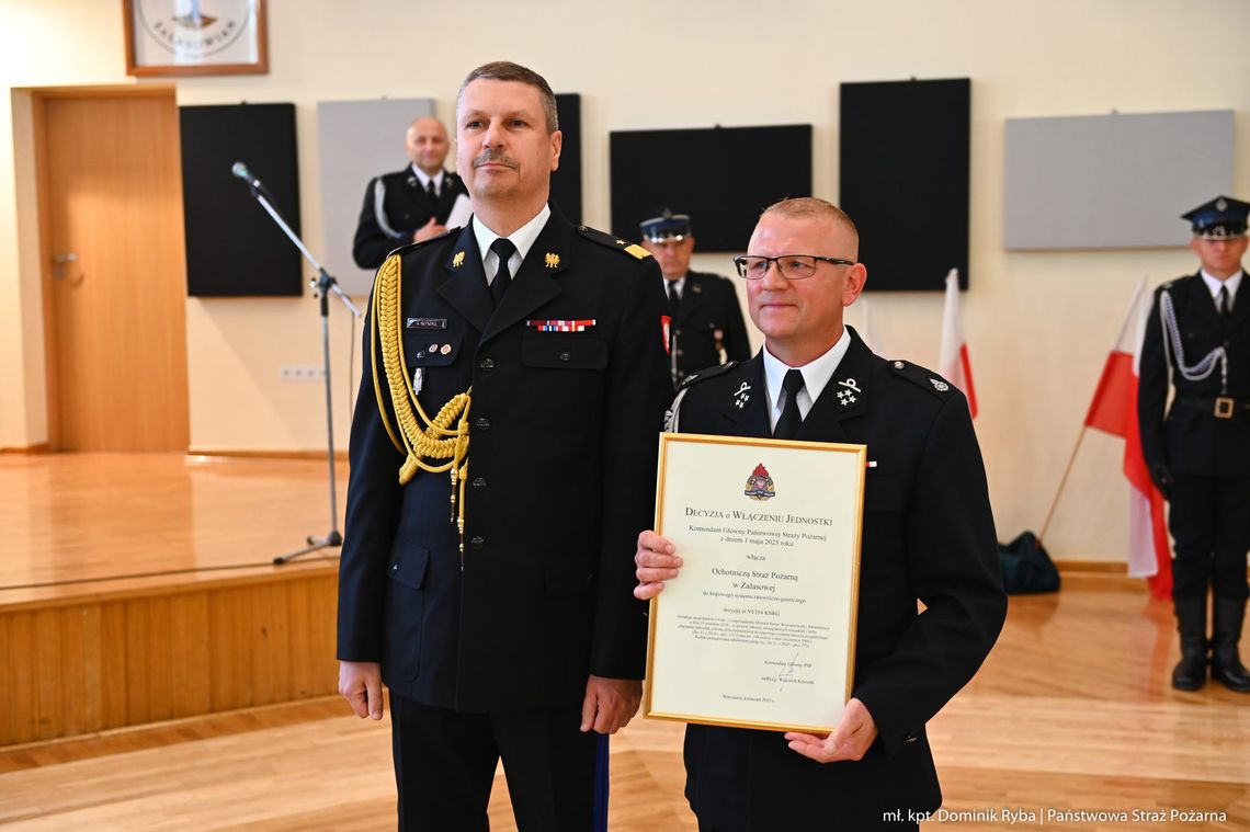 OSP Zalasowa w Krajowym Systemie Ratowniczo-Gaśniczym