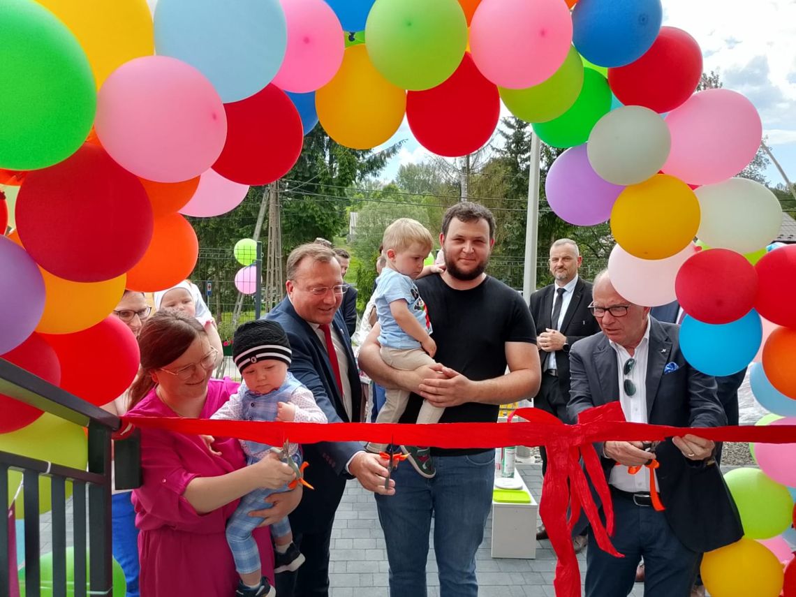 Otwarcie żłobka w Lubczy i rozpoczęcie prac nad żłobkiem w Ryglicach