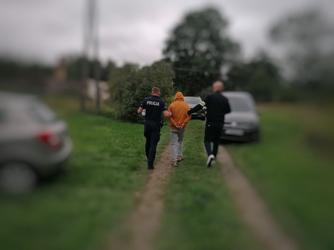 Plantator z gminy Radłów aresztowany przez policję