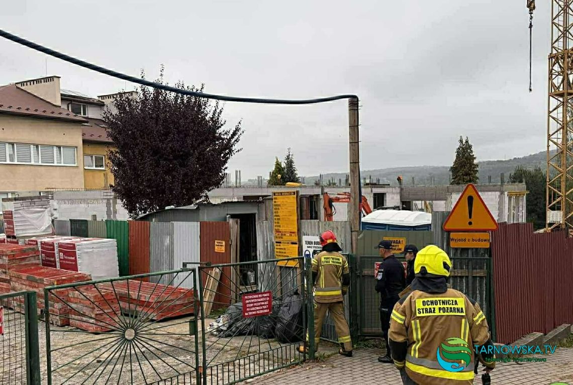 Pociski ujawnione na terenie budowy nowego przedszkola w Pleśnej