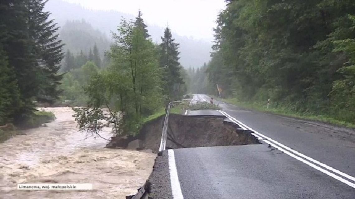 Podtopienia, zerwane drogi, hektary zniszczonych lasów. Nawałnice siały spustoszenie w całej Polsce