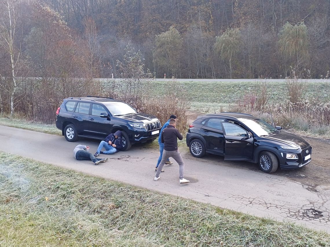 Policyjne ćwiczenia w powiecie gorlickim. Miało dojść do strzelaniny