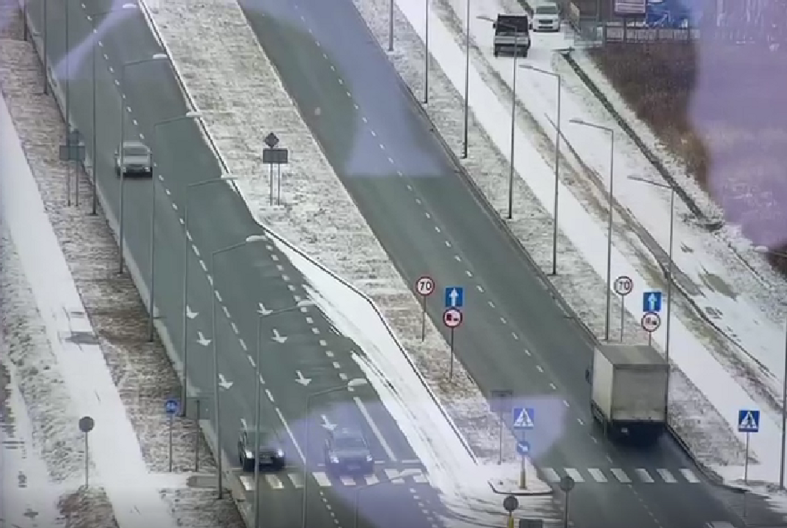 Policyjny dron nad przejściami dla pieszych w Tarnowie. Posypały się mandaty 