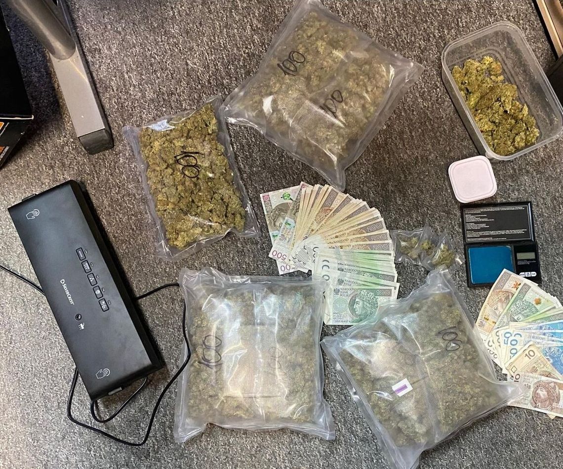 Ponad 750 gramów marihuany zabezpieczonych przez tarnowskich policjantów Ponad 750 gramów marihuany zabezpieczonych przez tarnowskich policjantów