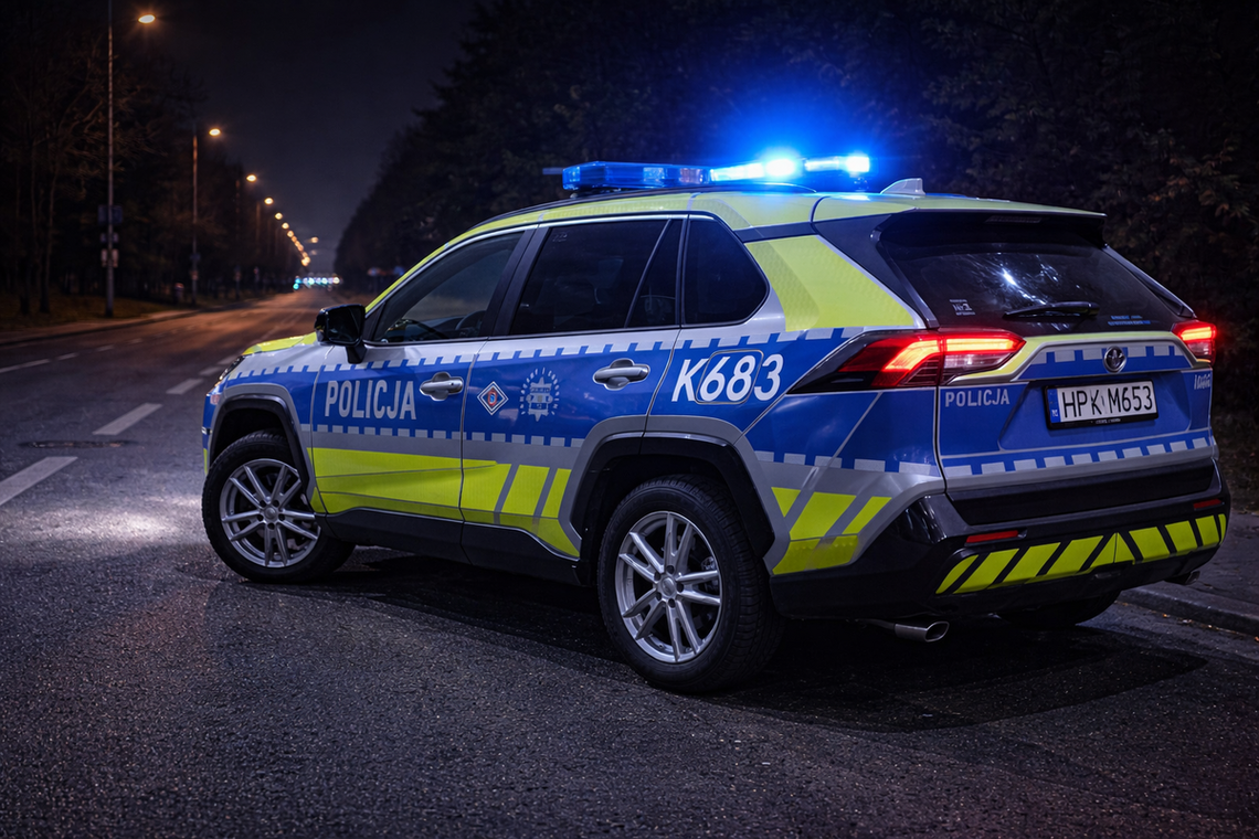 Pościg ulicami Mielca. 31-latek miał 1,8 promila, w samochodzie przewoził 9-letnią córkę