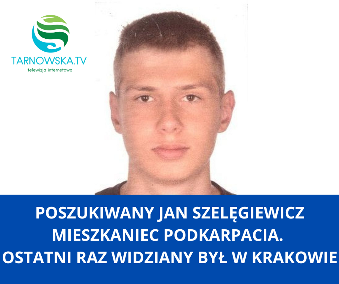 Zaginął Jan Szelęgiewicz mieszkaniec Podkarpacia. Ostatni raz widziany był w Krakowie