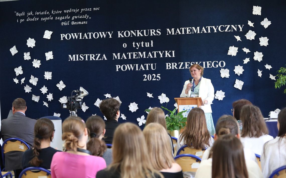 Powiatowy Konkurs Matematyczny w Brzesku