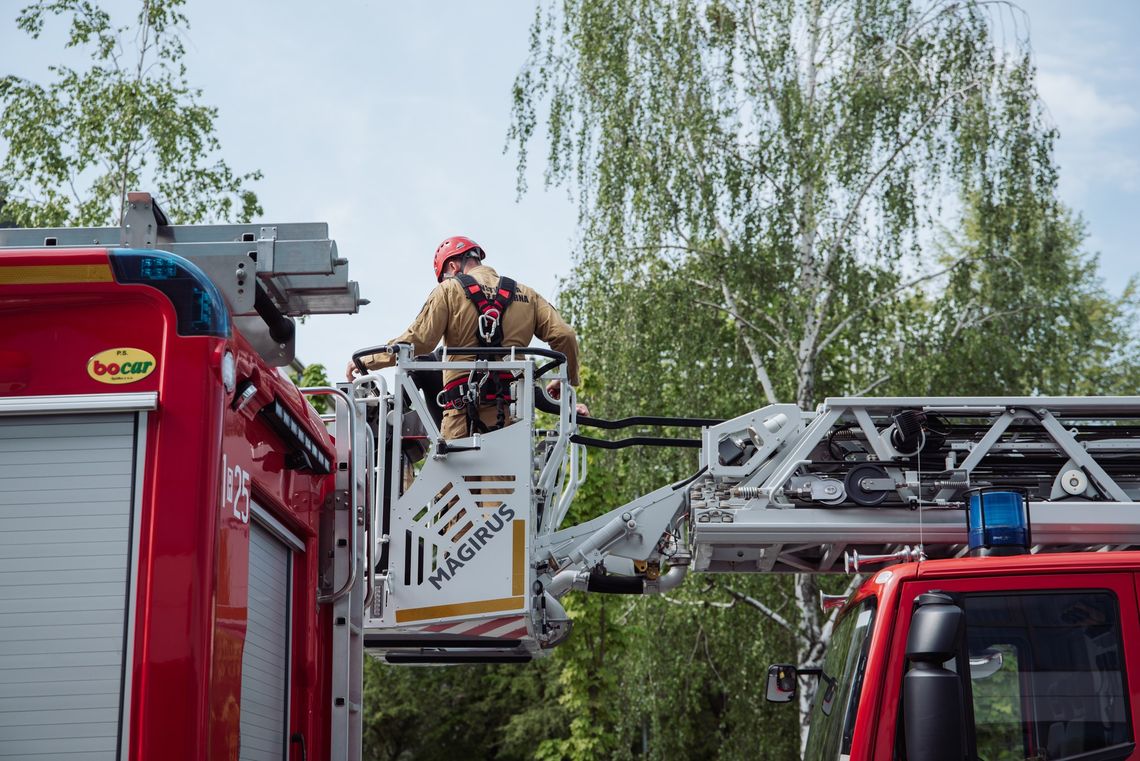 Pożar instalacji fotowoltaicznej w Kowalowej