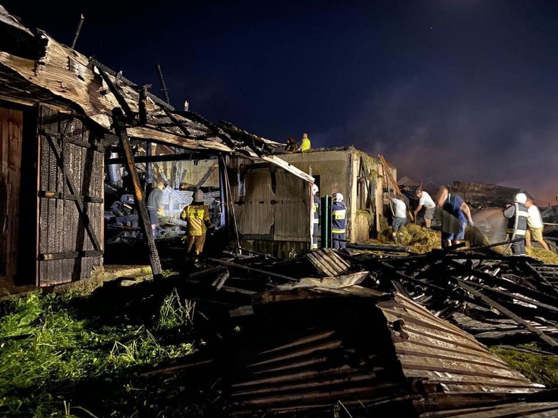 Pożar w Nowej Białej spłonęło kilkanaście domów. 9 osób zostało poszkodowanych