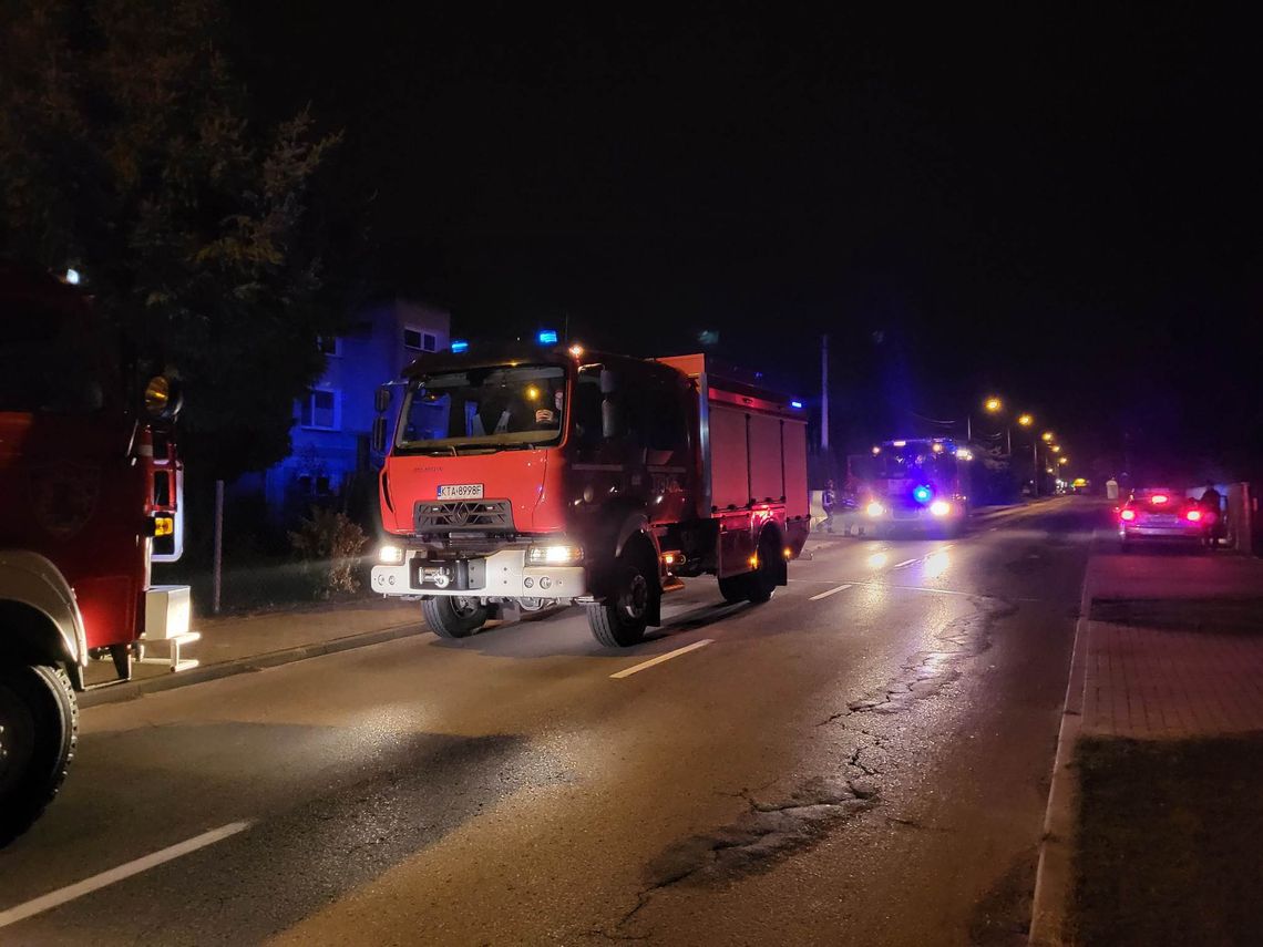 Pożar w Zbylitowskiej Górze. Interweniowały cztery zastępy straży pożarnej