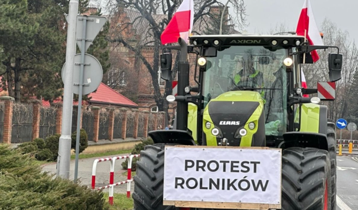 Protesty rolników w regionie. Będą utrudnienia w ruchu drogowym