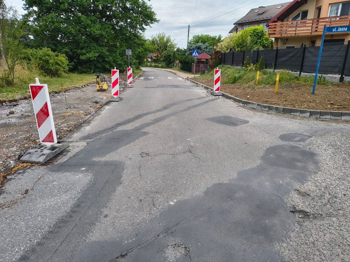 Przebudowa skrzyżowania Czarnowiejska i Jasna w Brzesku