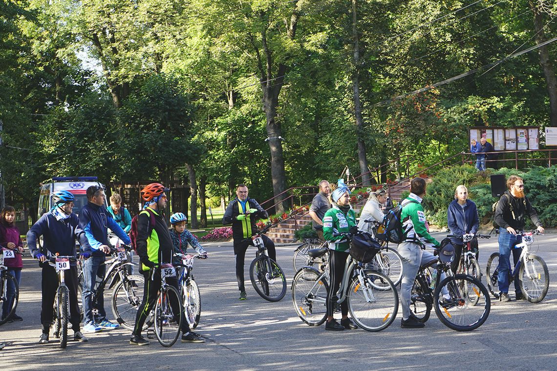 Rajd rowerowy w gminie Skrzyszów