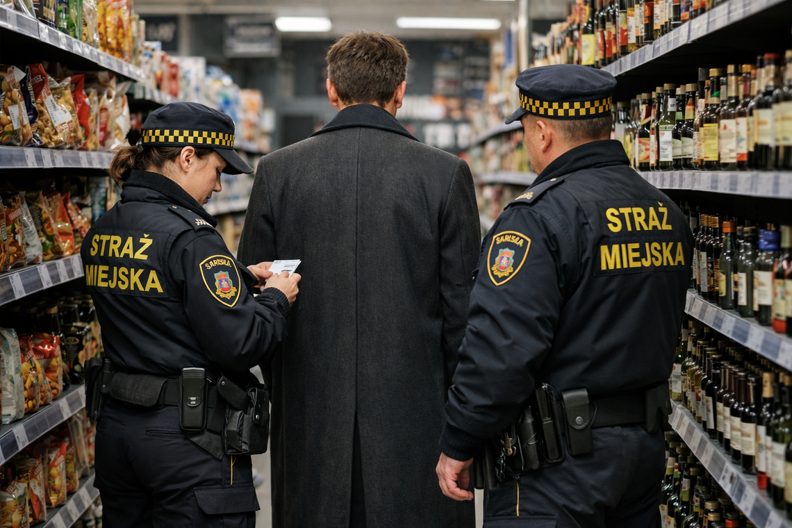 Skandal w Tarnowie: obnażał się w sklepie przy klientach