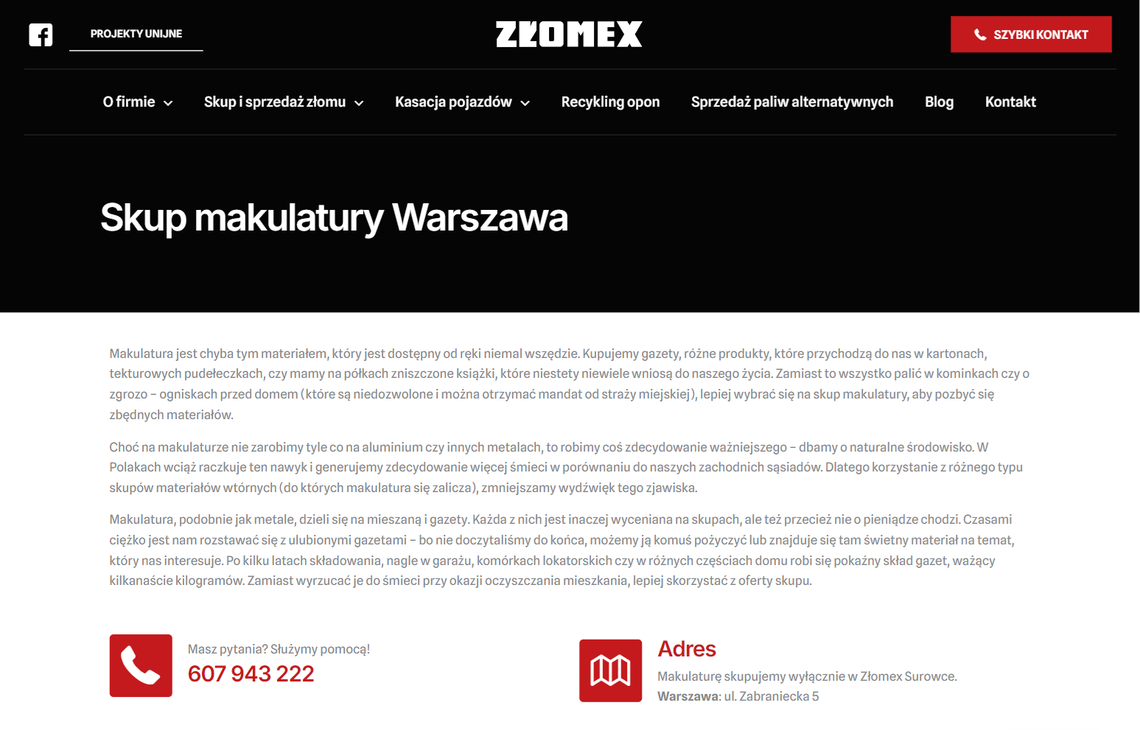 Skup makulatury w Warszawie - jak przygotować papier i karton do odbioru?